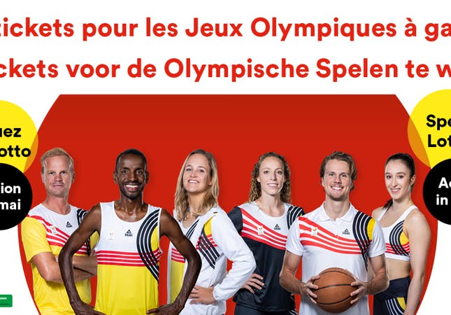 Lotto Team Belgium:  Win één van de 50 duo-tickets en supporter voor Team Belgium in Parijs!