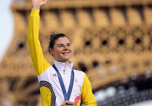 Lotte Kopecky, lauréate du Trophée National du Mérite Sportif 2024