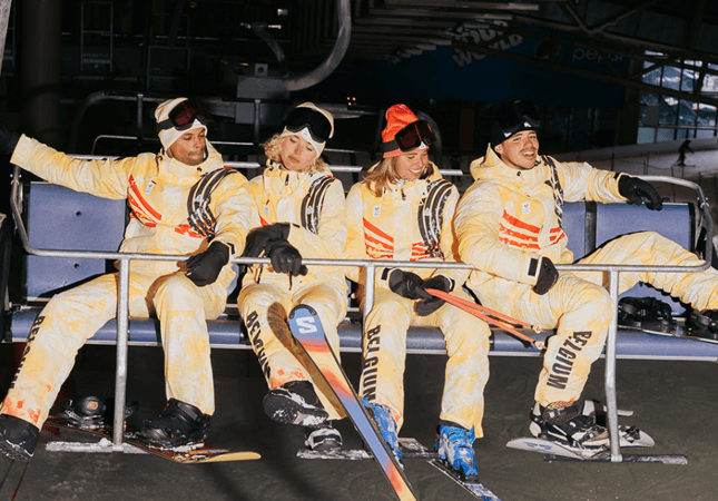 Een unieke pop-upstore op het Winter Olympic Festival in Middelkerke!