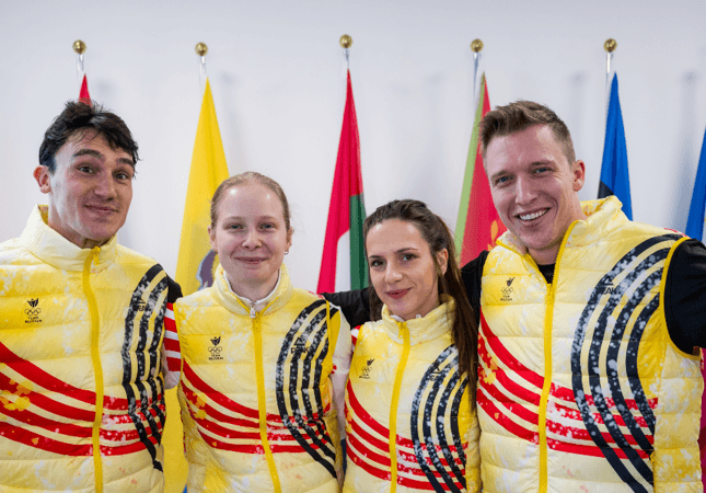 "Belgen zijn outsiders in de gemengde aflossing", vinden Hanne en Stijn Desmet