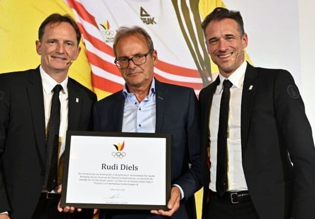 Rudi Diels krijgt Orde van Verdienste van het BOIC